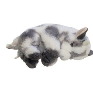 Douglas Newborn Grey Baby Goat Plush Cuddle Toy Lil' Handful 6” Soft EUC